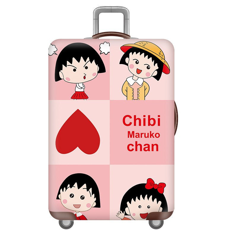 Unisex Hard Shell Suitcase with Fun Cartoon Design Kalsten