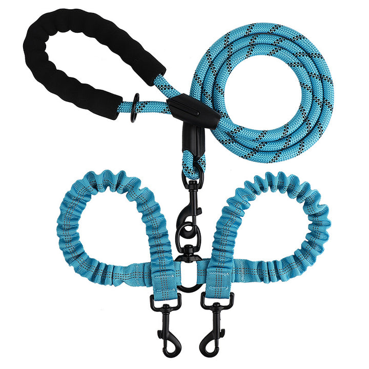 Bungee Training Dog Leash with Dual Handle