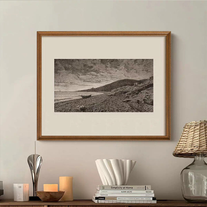 Framed Vintage Landscape Art