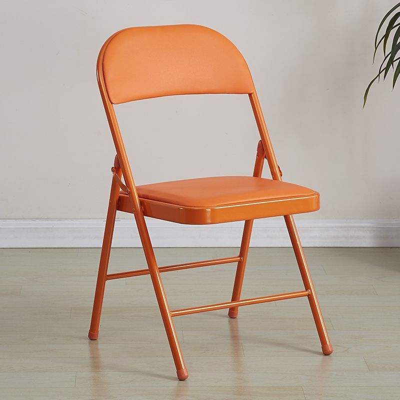 Folding chair with ergonomic design and PU upholstery Kalsten