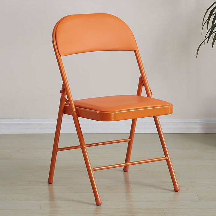 Folding chair with ergonomic design and PU upholstery Kalsten