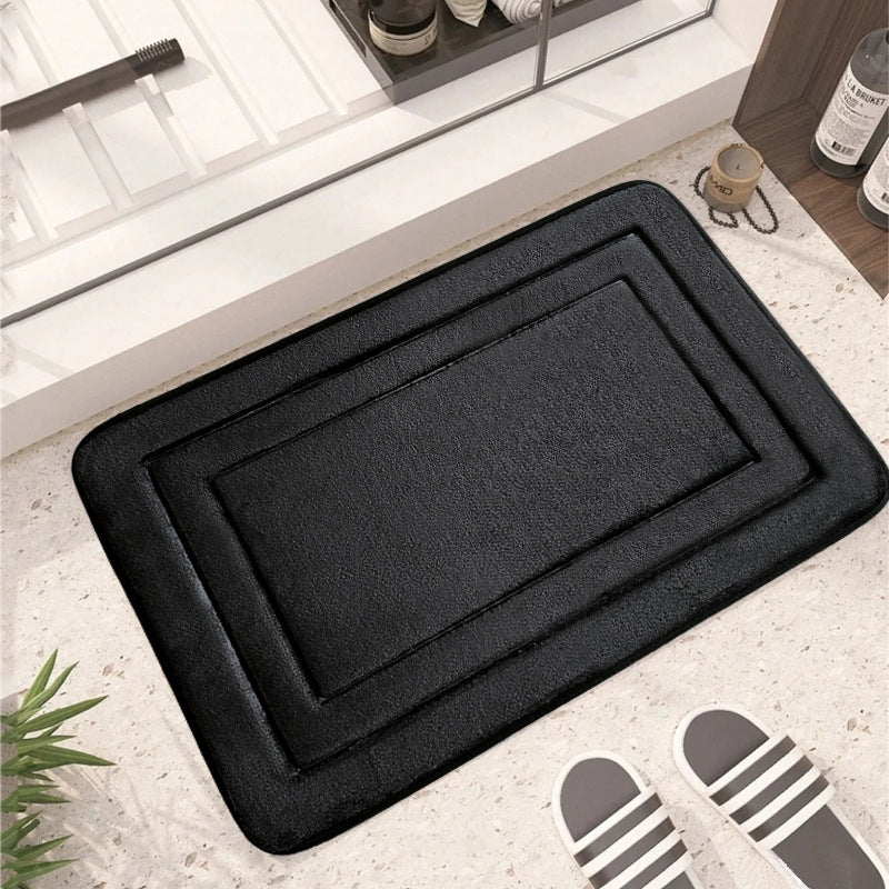 Soft Plush Rectangle Bath Mat Kalsten