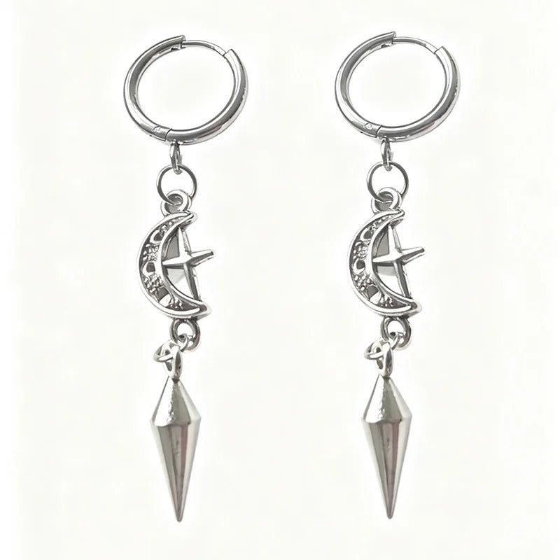 Heart-Inspired Cross Dangle Earrings Kalsten