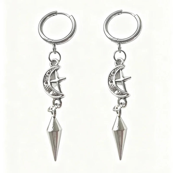 Heart-Inspired Cross Dangle Earrings Kalsten