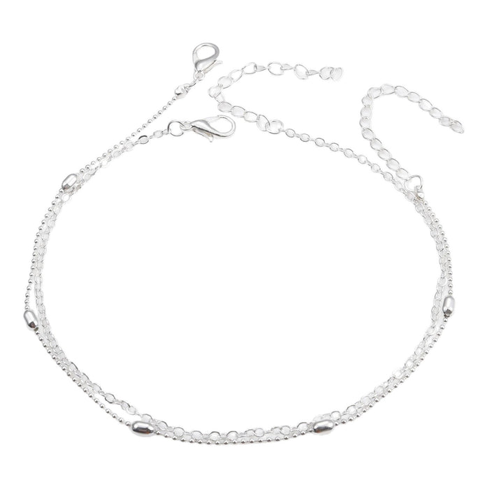 Delicate Layered Chain Anklet Kalsten