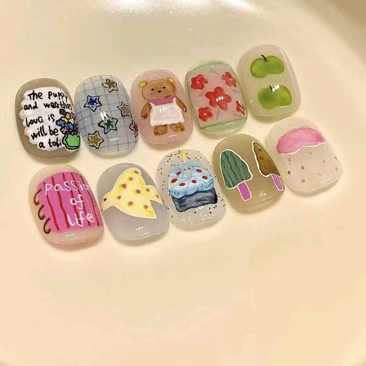 Artistic Character Nail Art Set Kalsten