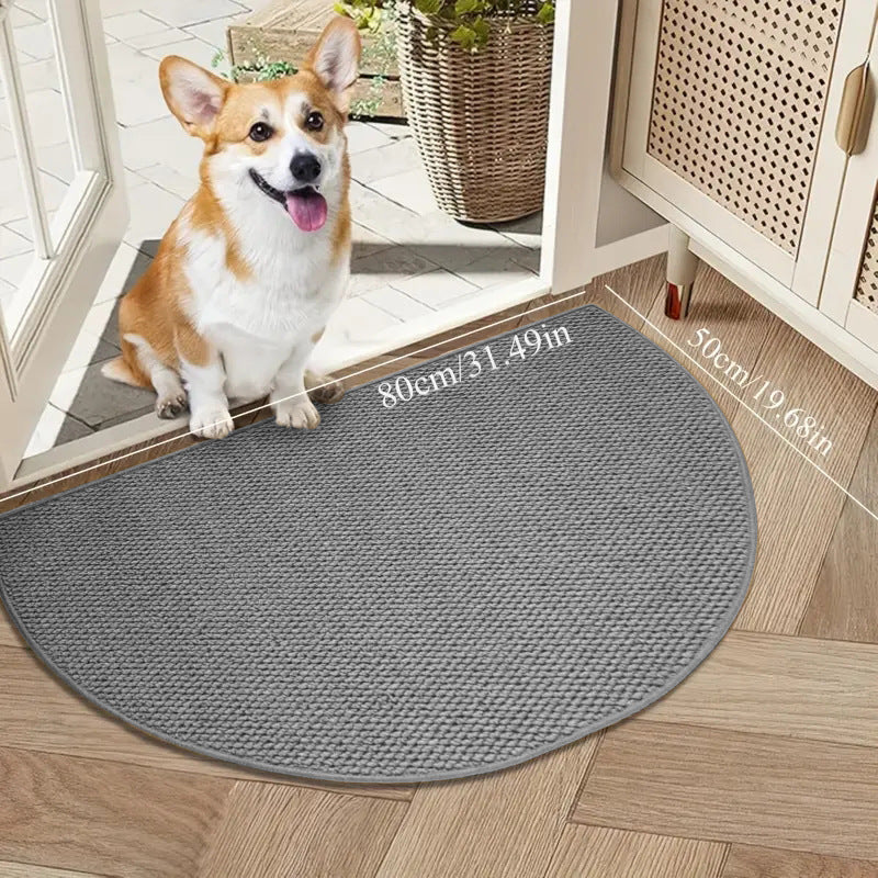 Round Door Mat
