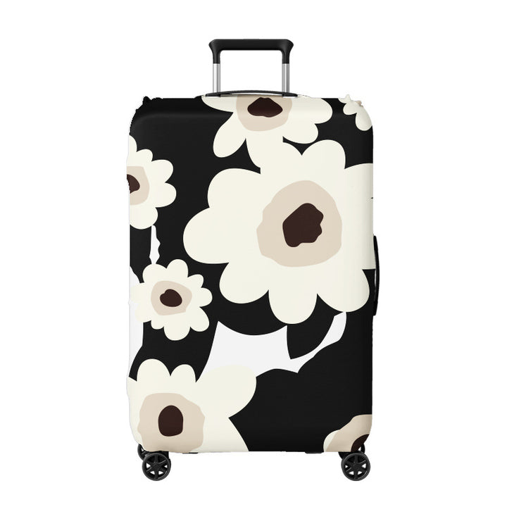 Women's hard shell suitcase with floral design Kalsten