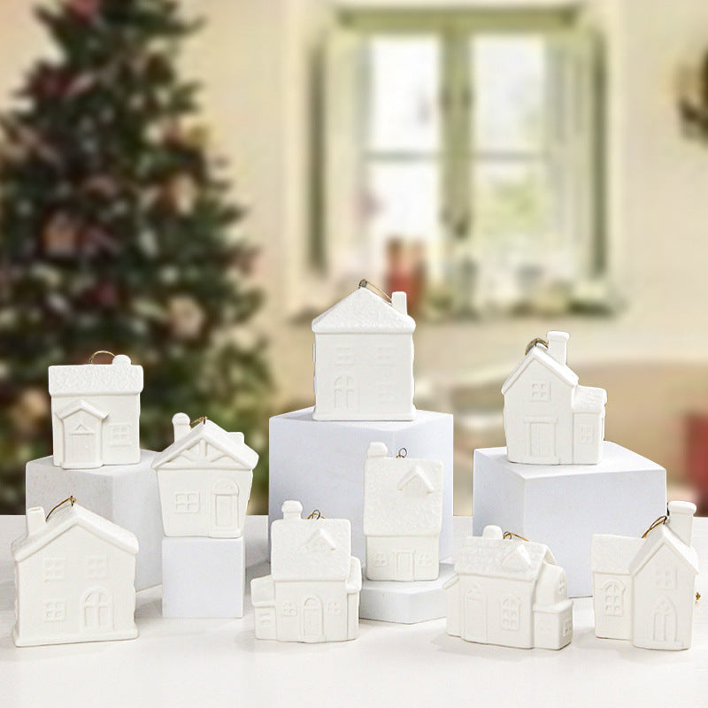 Decorative House-Shaped Ceramic Kalsten