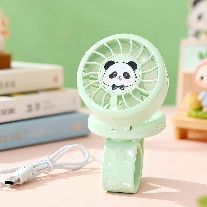 Portable USB Hand Fan with Cute Animal Design Kalsten