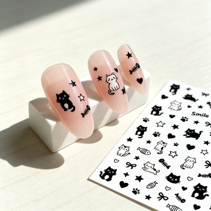 Tropical Fruit-Themed Nail Art Sticker Set