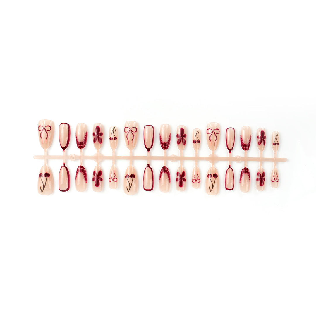 Elegant Ombre Press-On Nails Kalsten
