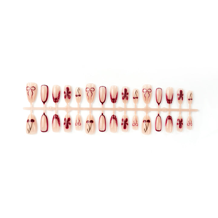 Elegant Ombre Press-On Nails Kalsten