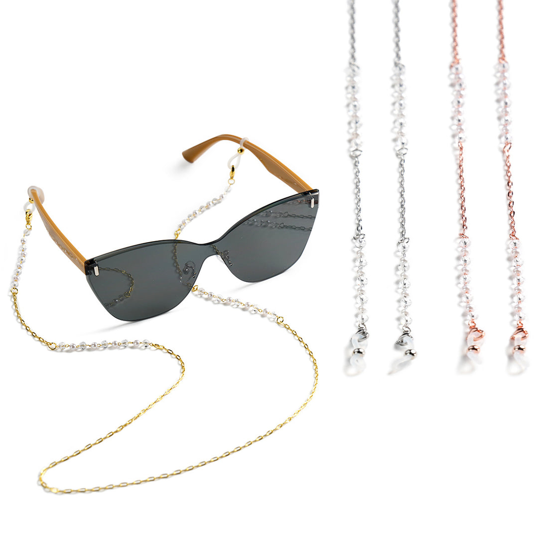 Elegant Beaded Chain Eyewear Holder kalsten