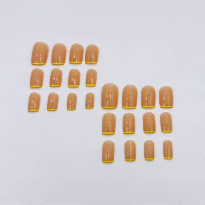 French Tip Nail Art Set
