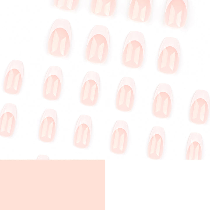 Elegant Nail Art with French Tip Design Kalsten