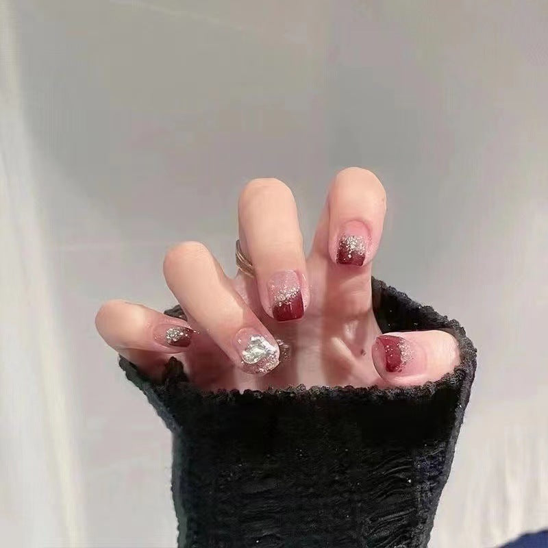 Glamorous Gradient Nail Art