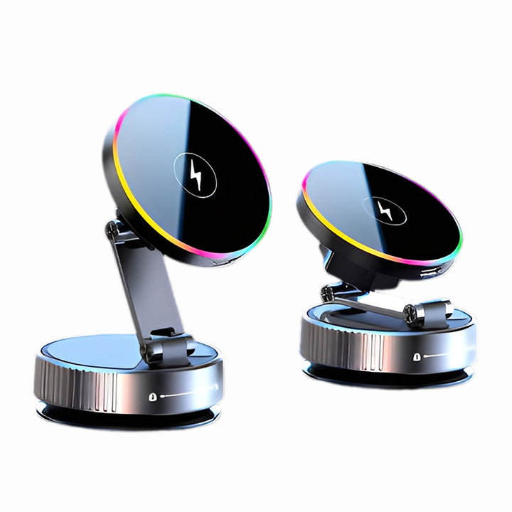 Unisex Magnetic Qi Charging Base with Flexible Mounting System Kalsten