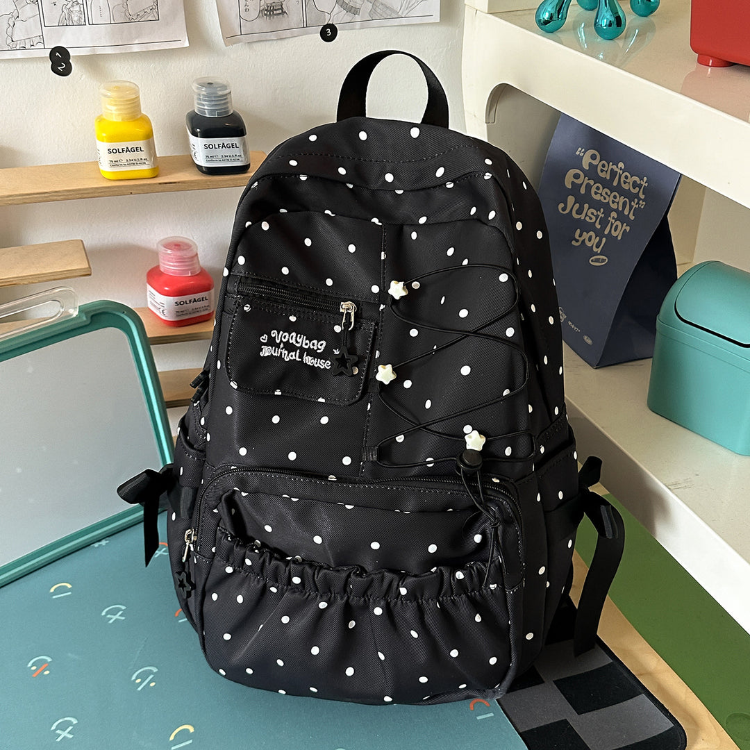 Cute Polka Dot Design Backpack Kalsten