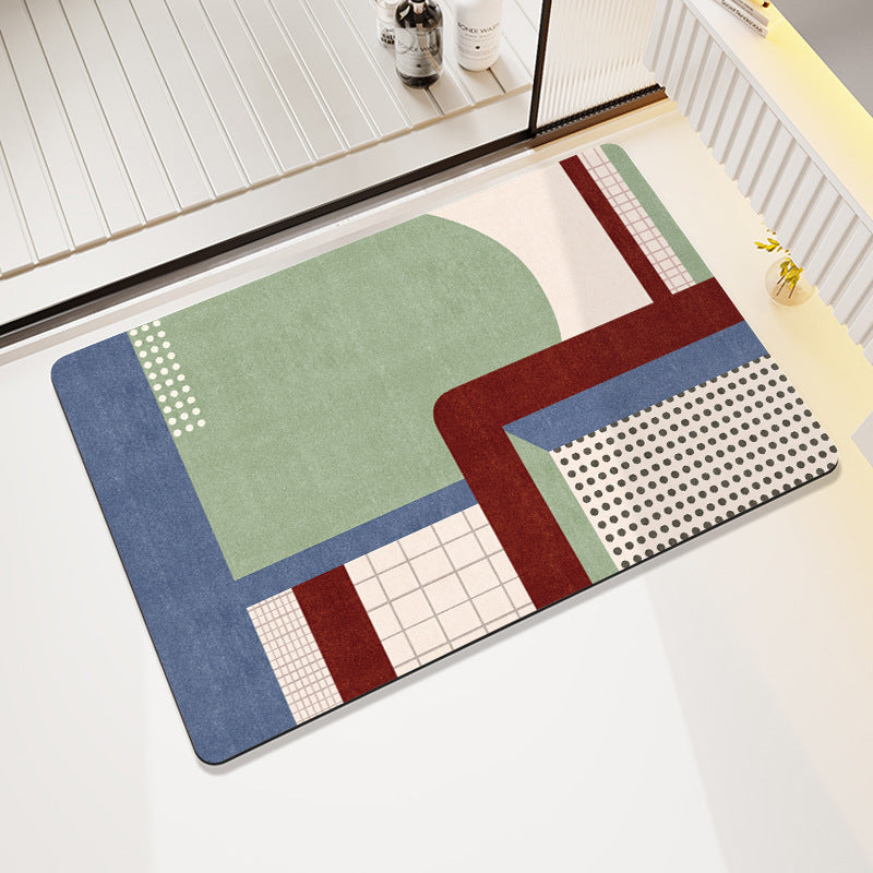 Abstract Patterned Area Rug Kalsten