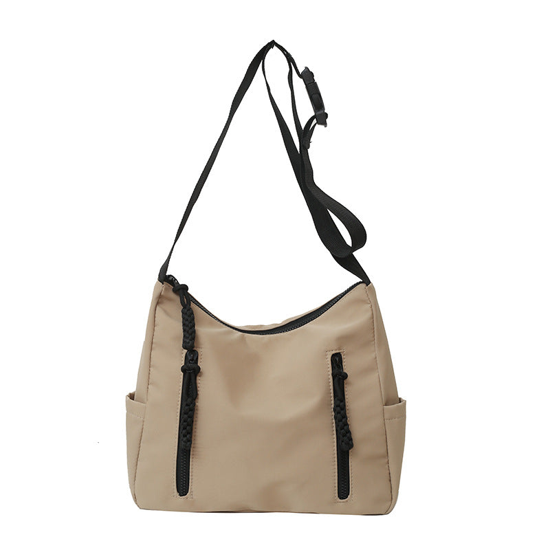 Multi-Pocket Utility Shoulder Bag