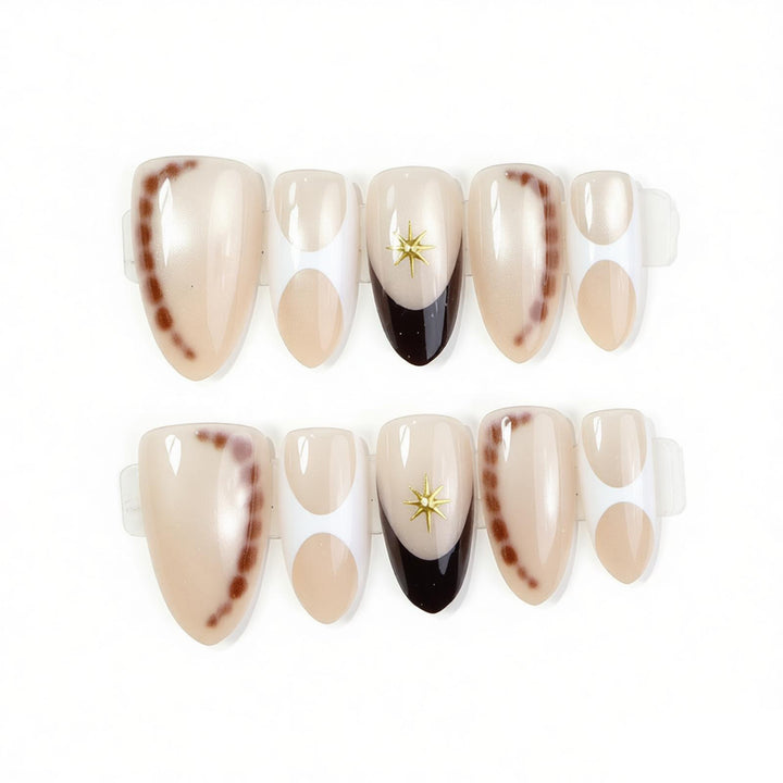 Glamorous Press-On Nail Art Set Kalsten