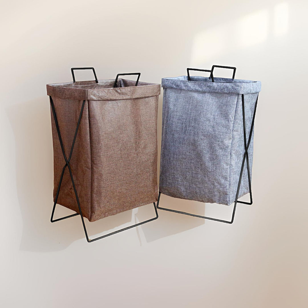 Laundry basket with sturdy frame Kalsten