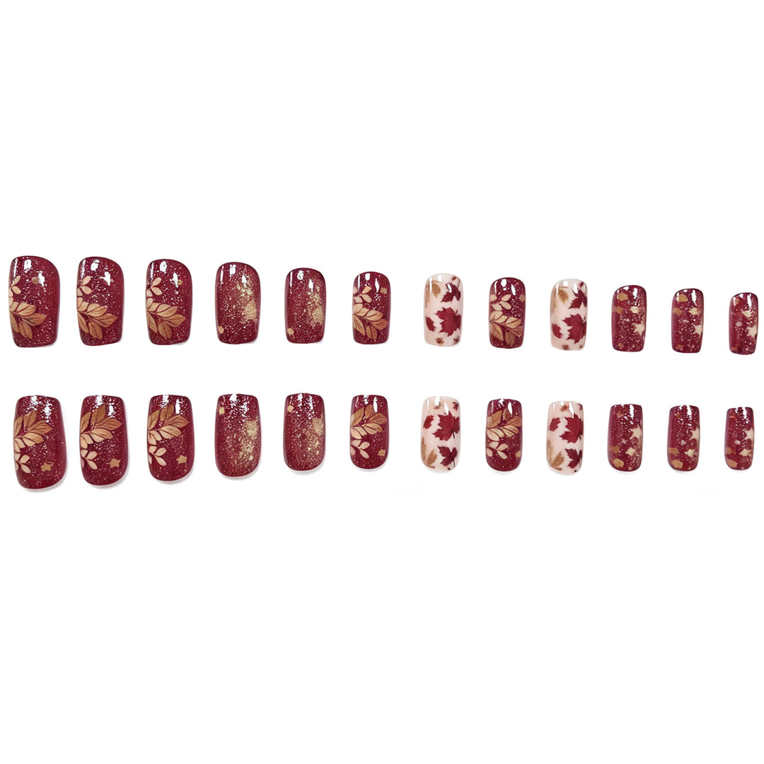 Autumn Leaves Nail Art Kalsten