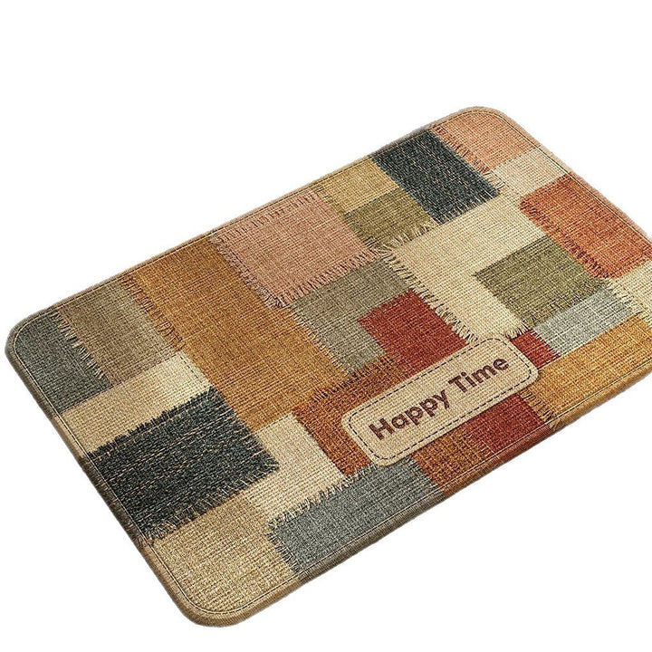 Cozy Patchwork Bath Mat Kalsten