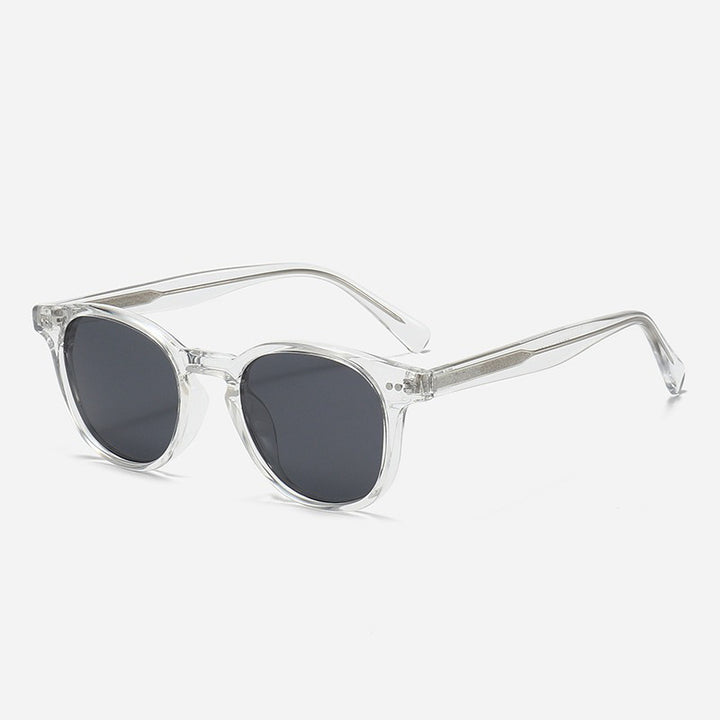 Women's Round Sunglasses with Stylish Pattern and UV Protection Kalsten