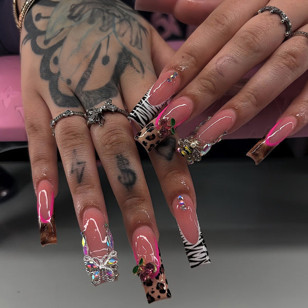 Luxury Embellished Press-On Nail Set Kalsten