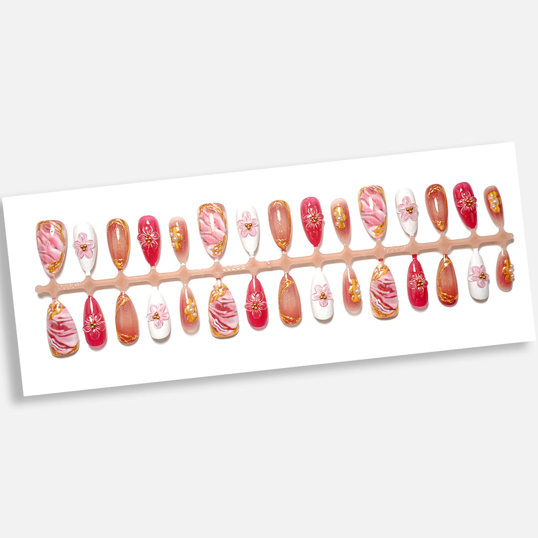 Creative Press-On Nail Art Collection