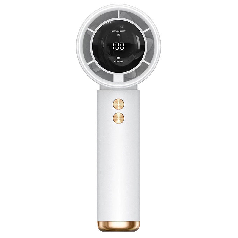 Ladies portable mini hand fan with digital control Kalsten