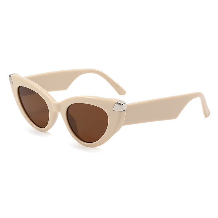 Ladies Cat-Eye Sunglasses in Luxurious Tortoise Design Kalsten