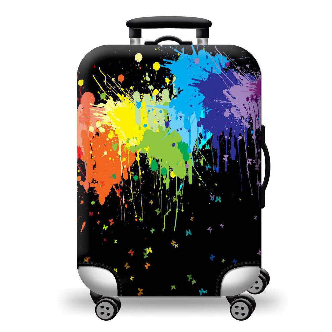 Hard Shell Luggage with Earth Design Kalsten