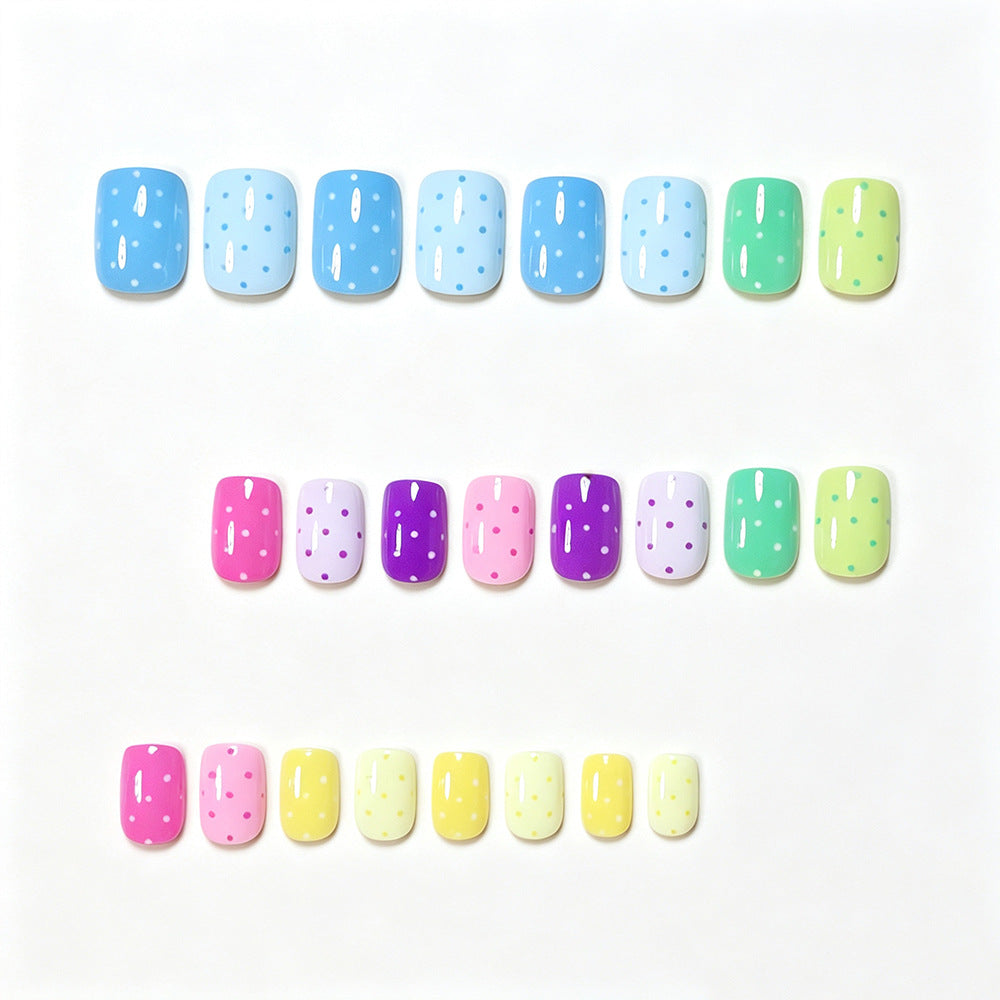 Playful Polka Dot Nail Wraps Kalsten
