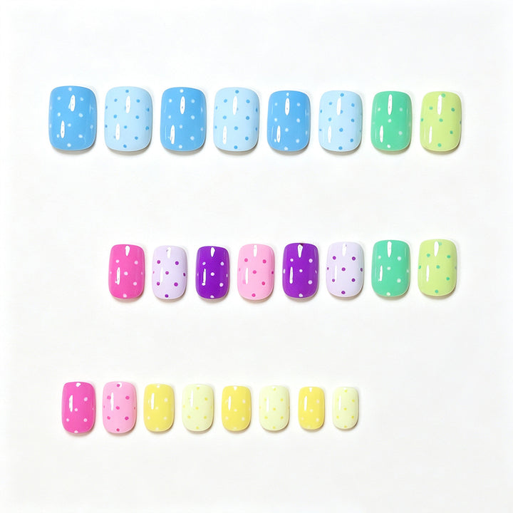 Playful Polka Dot Nail Wraps Kalsten