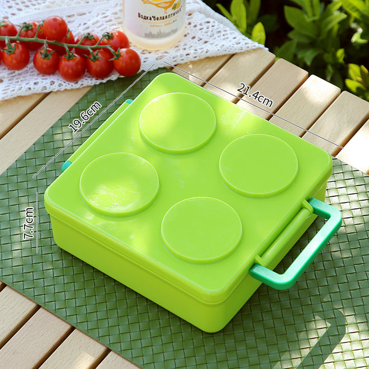 Multi-Section Portable Lunch Box