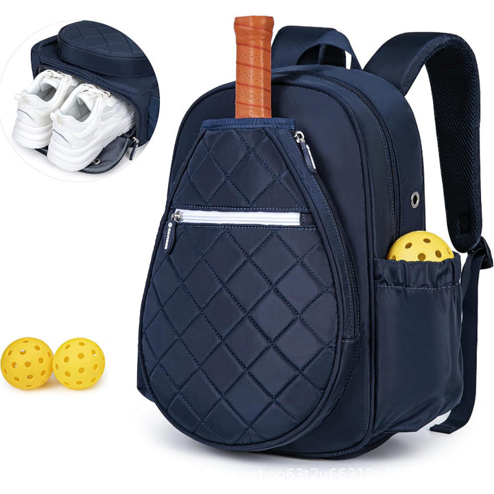 Sport backpack with separate shoe compartment and external ball pockets Kalsten