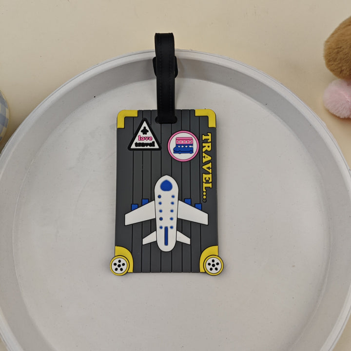 Unisex Luggage Tag in Fun Airplane Design Kalsten