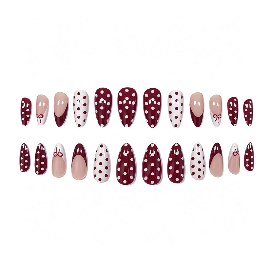 Elegant Almond Cupcake Nail Design Kalsten