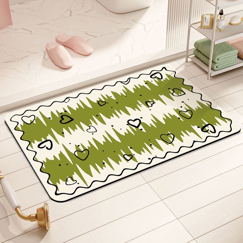 Playful Dog-Themed Bath Mat