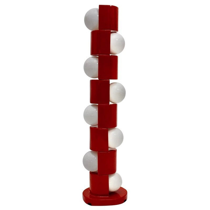Sculptural Floor Lamp with Elegant Globe Design