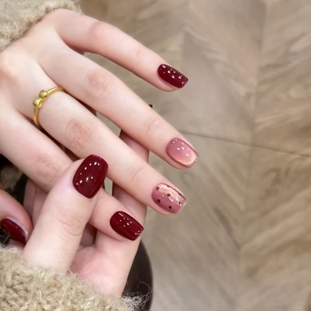 Artistic Nail Art Extensions with Decorative Accents