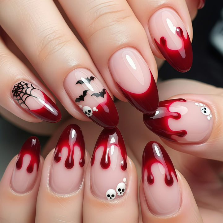 Creative Art Nails with Halloween Design Kalsten