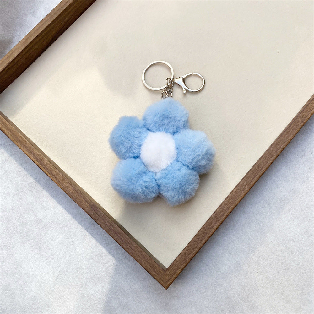 Floral Plush Keychain kalsten