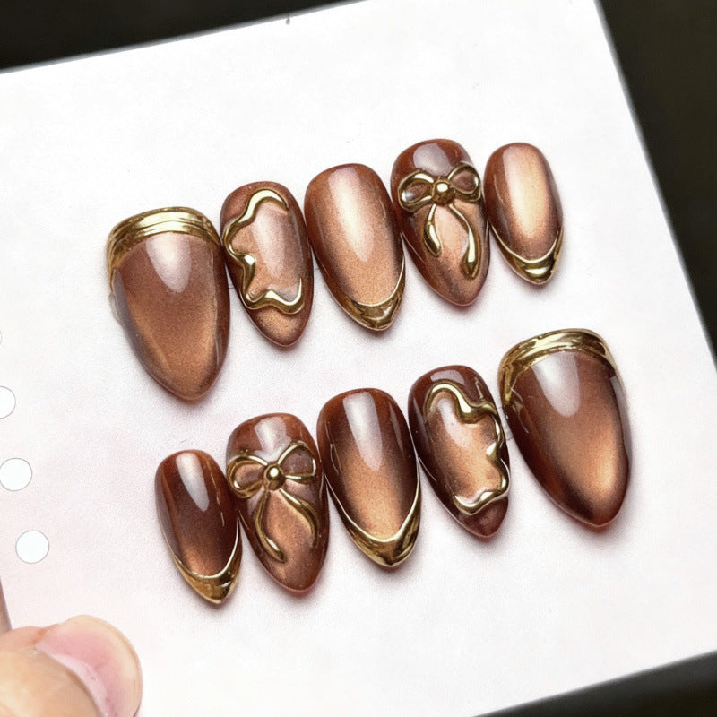Decorative Press-On Nail Art Set Kalsten