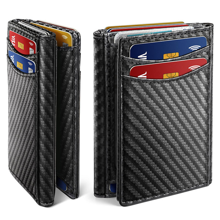 Stylish Slim Leather Cardholder Kalsten