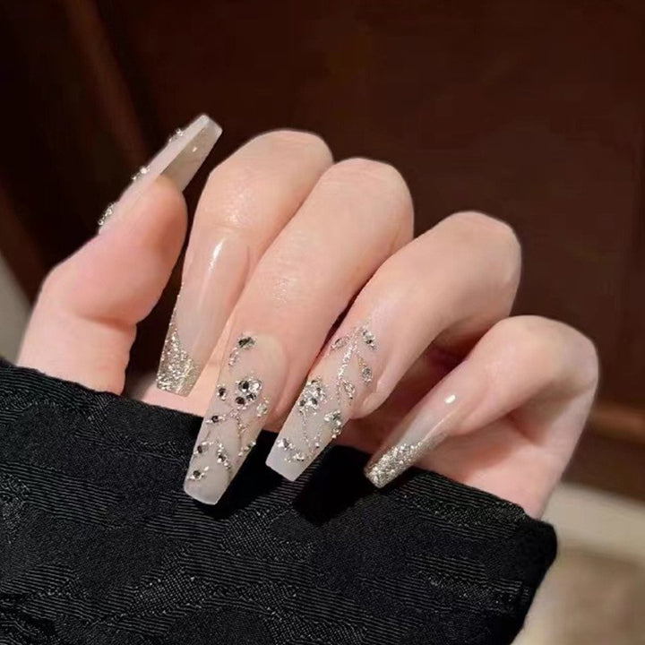 Decorative Floral Press-On Nails  1791803910