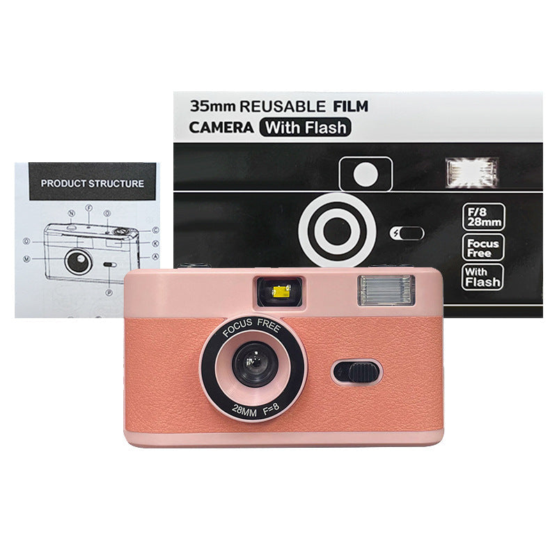 35mm Reusable Film Camera with Flash Kalsten